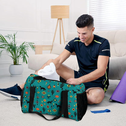 Travel and Gym Bag Duffel Easy Access Design Sports Weekender Overnight Carry On