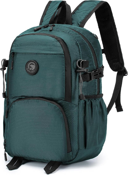 40x30x15 cm Personal Item Travel Bag,16x12x6 inch Small Carry On Backpack 20L, Flight Approved Underseat Travel Luggage Bag,Mochila de Viaje,Cabin Size Lightweight Black