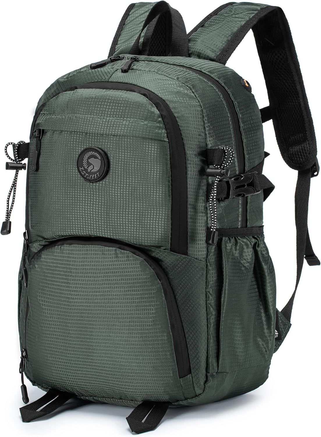 40x30x15 cm Personal Item Travel Bag,16x12x6 inch Small Carry On Backpack 20L, Flight Approved Underseat Travel Luggage Bag,Mochila de Viaje,Cabin Size Lightweight Black