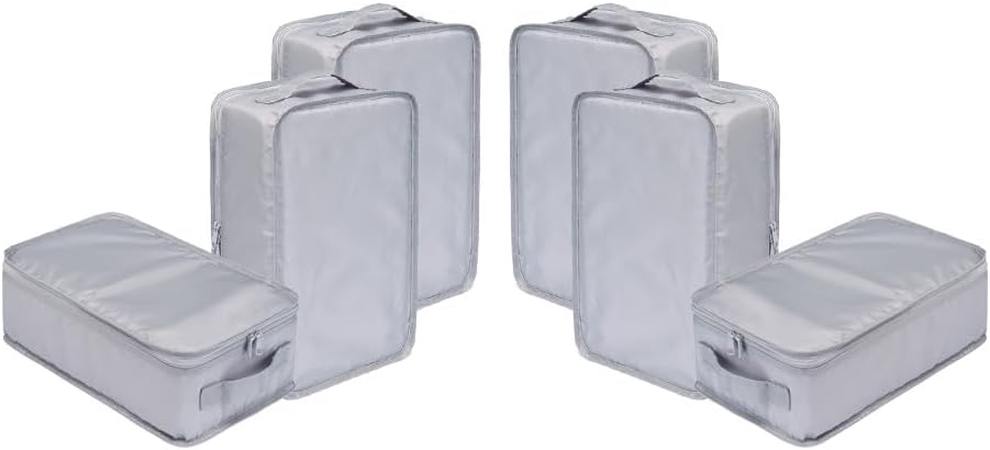 Travel Shoe Bags, Foldable Waterproof Shoe Puches Organizer-Double Layer (Multi-colored4)