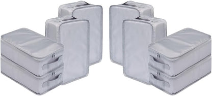 Travel Shoe Bags, Foldable Waterproof Shoe Puches Organizer-Double Layer (Multi-colored4)
