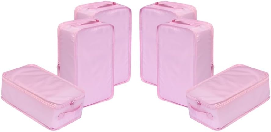 Travel Shoe Bags, Foldable Waterproof Shoe Puches Organizer-Double Layer (Multi-colored4)