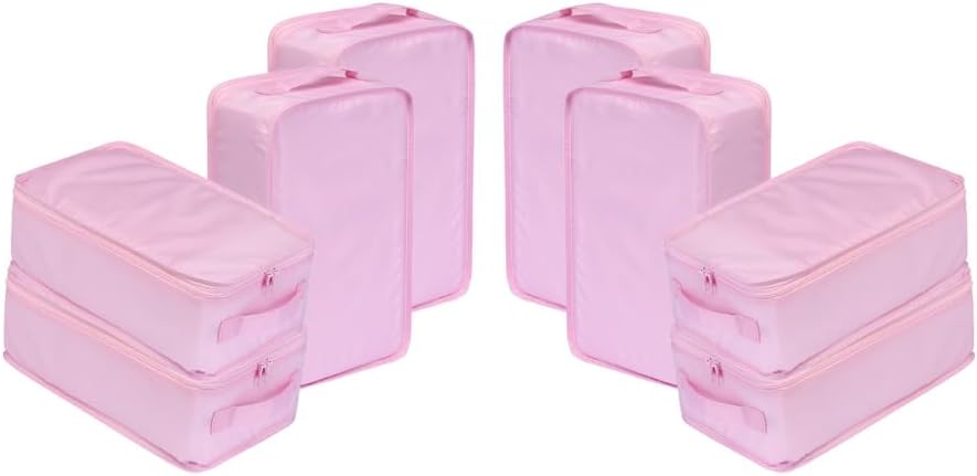 Travel Shoe Bags, Foldable Waterproof Shoe Puches Organizer-Double Layer (Multi-colored4)