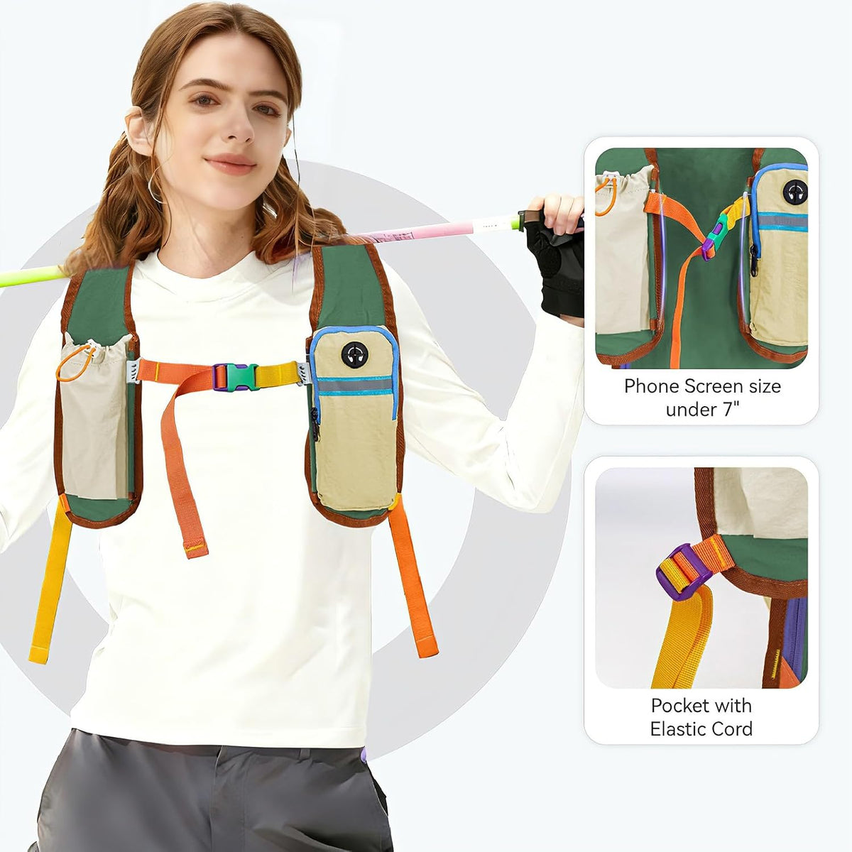 15L Small Hiking Backpack Travel Daypack Colorful Lightweight Packable Foldable Casual Backpack for Women Men