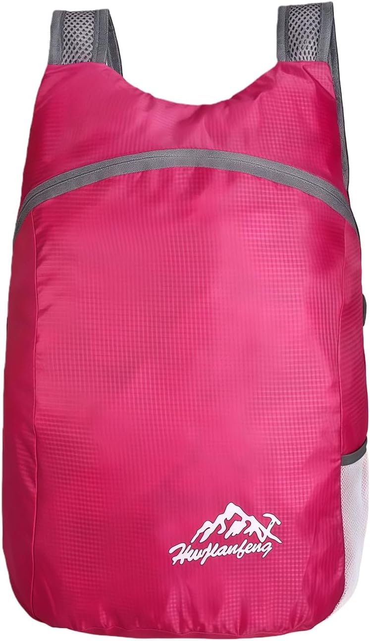 Ultra Lightweight Travel Foldable Backpack,Water Resistant Reusable Hiking Daypack for Camping Outdoor for Women&Men