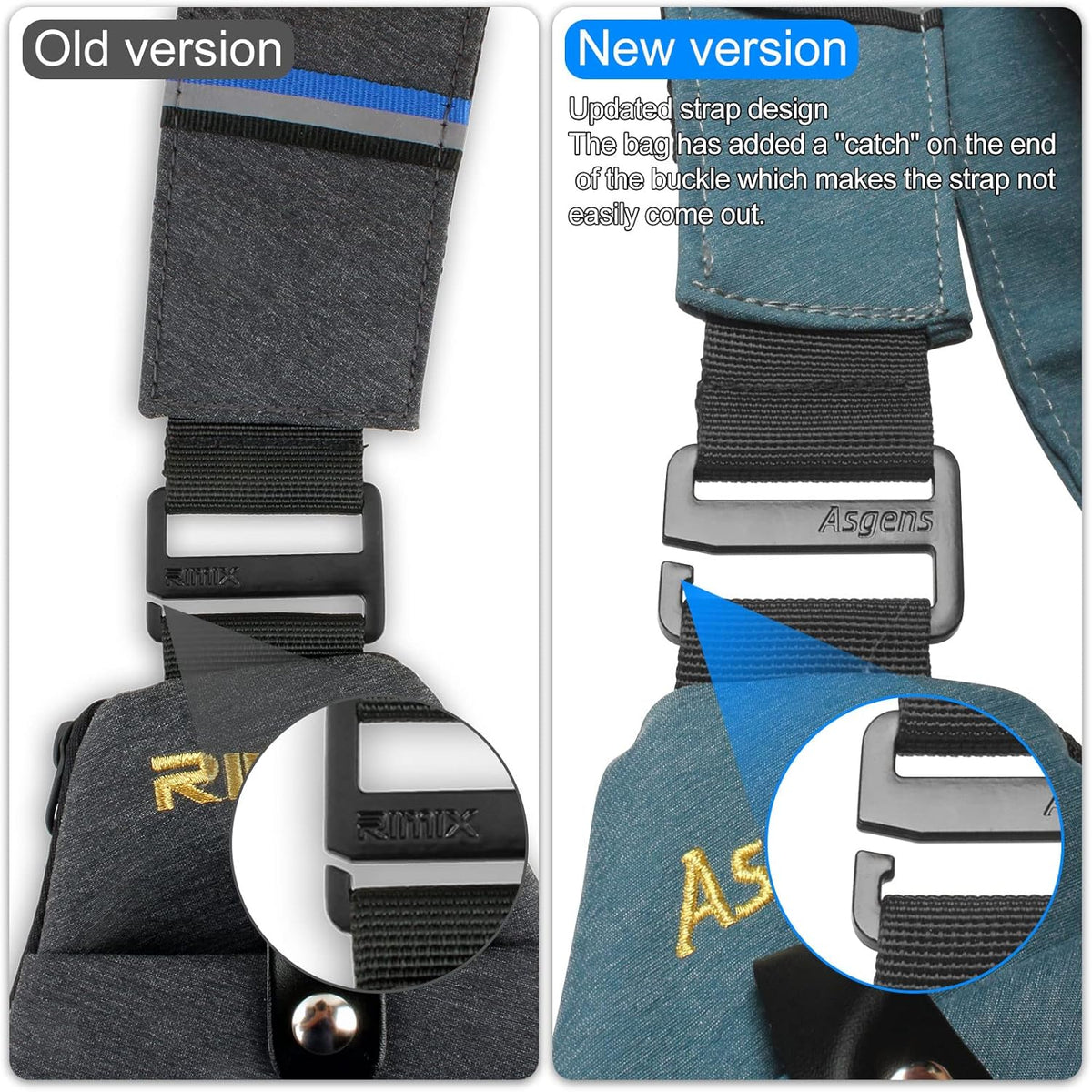 CCW Crossbody Sling Bag Multi-Purpose Anti-Thief Conceal Carry Bag for Men and Women Range, Travel, Outdoor