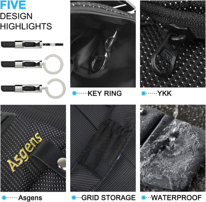CCW Crossbody Sling Bag Multi-Purpose Anti-Thief Conceal Carry Bag for Men and Women Range, Travel, Outdoor