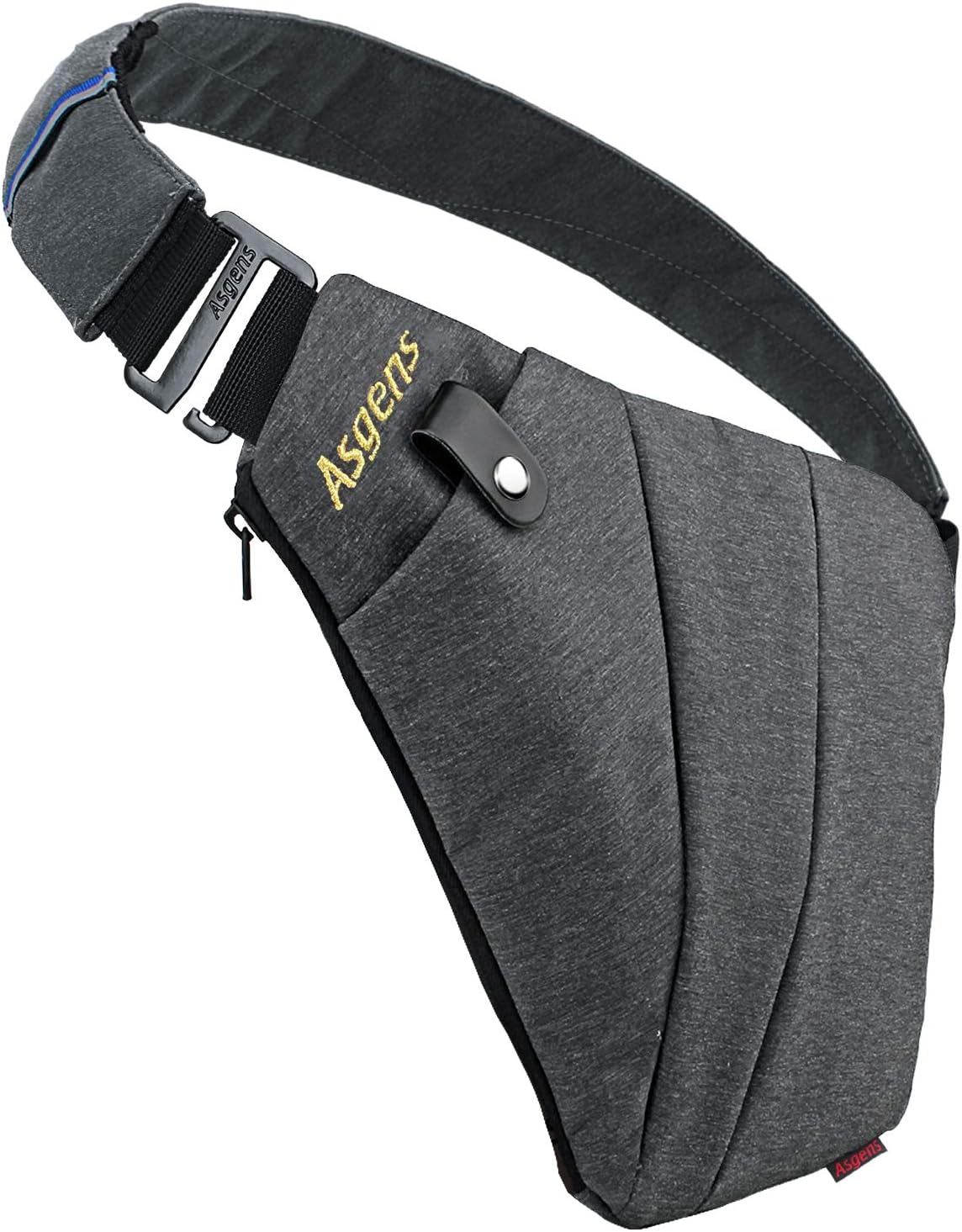 CCW Crossbody Sling Bag Multi-Purpose Anti-Thief Conceal Carry Bag for Men and Women Range, Travel, Outdoor