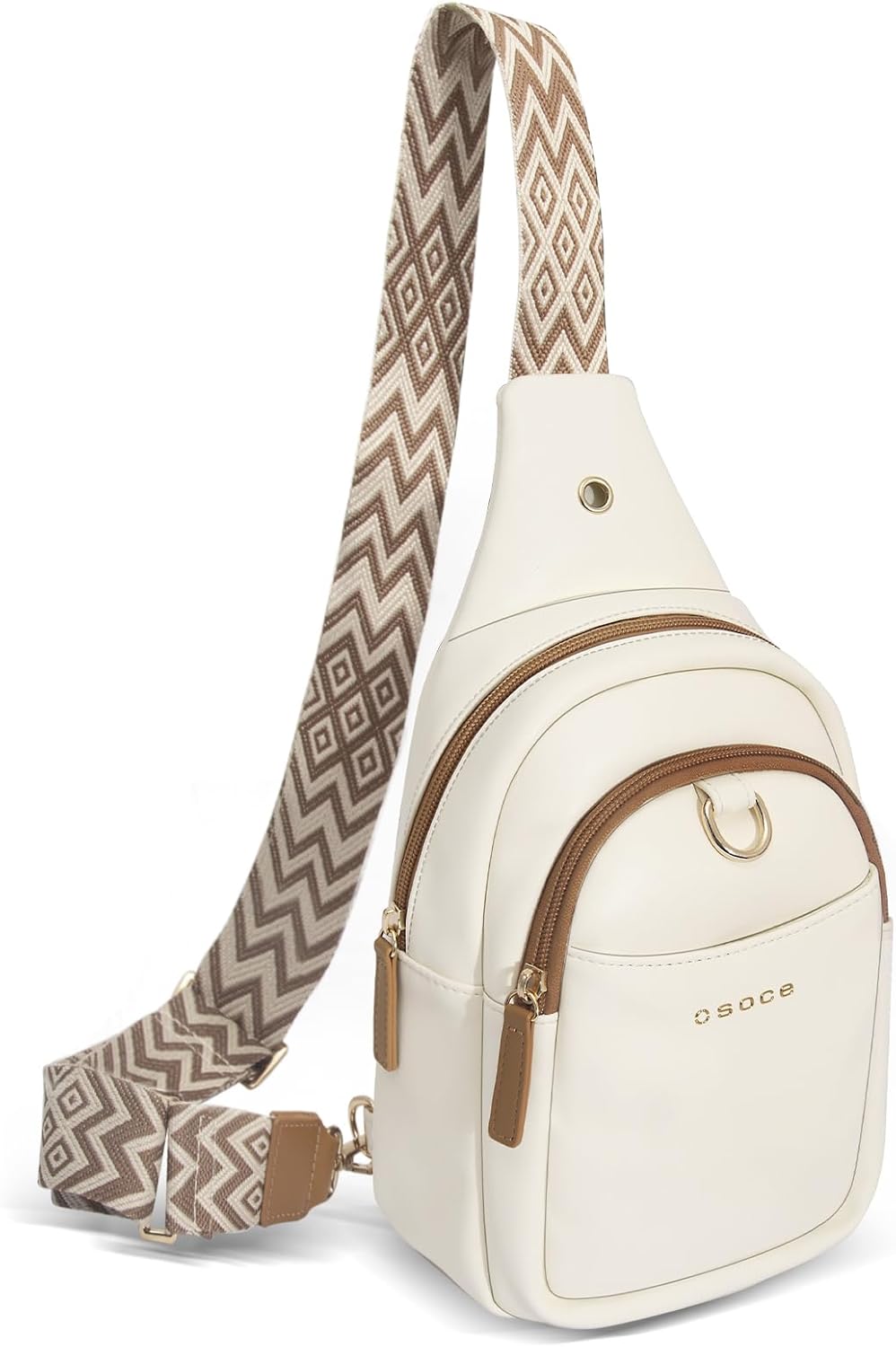 Crossbody Bags for Women Sling Bag Anti Theft PU Leather Travel Chest Purse Small Adjustable Strap Fits Large Phone
