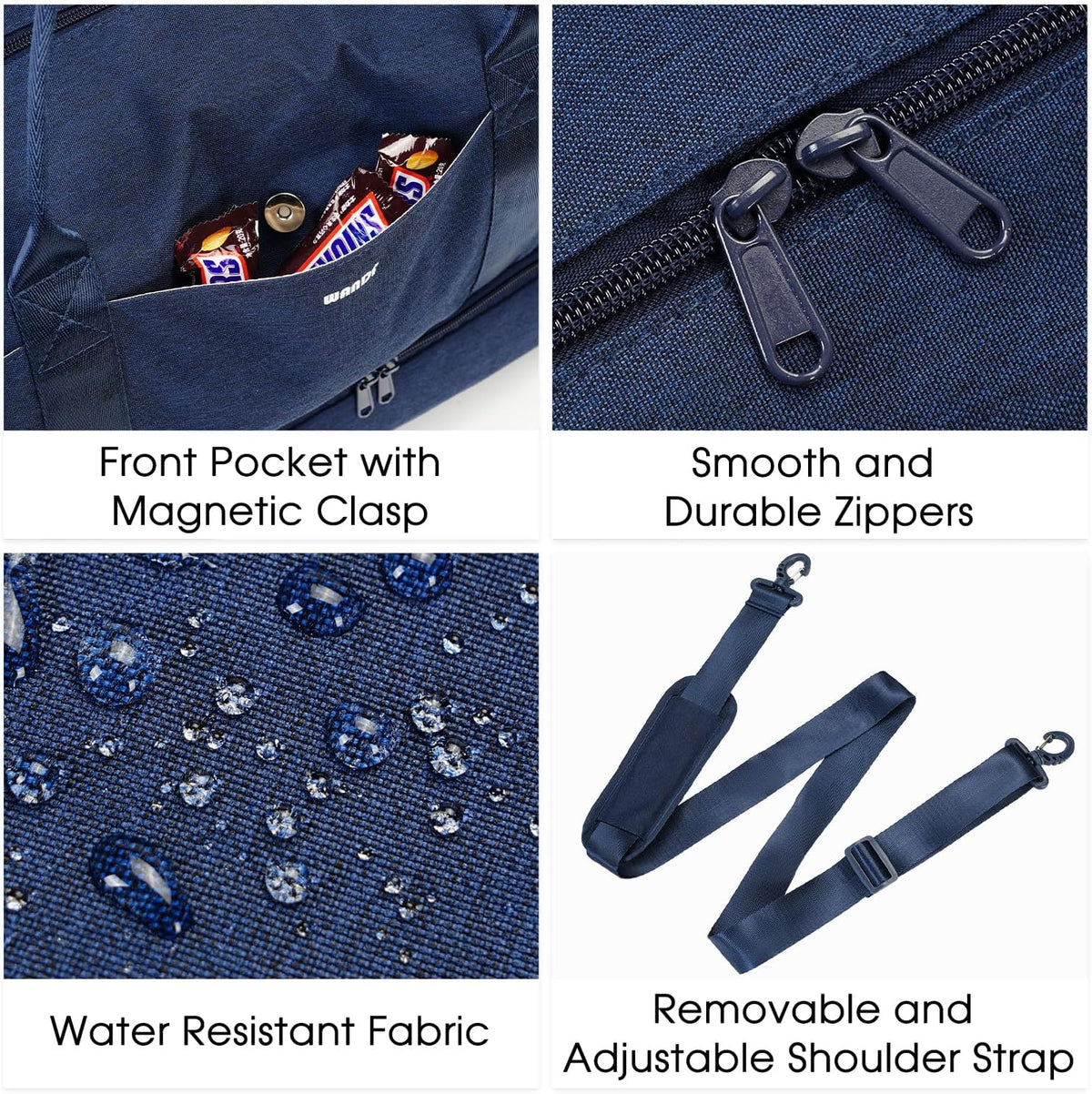 Personal Item Travel Bag, Carry On Weekender Bag for Women | 18x14x8 inches, Frontier Underseat Fit, Shoe Compartment, Weekend Overnight Trips