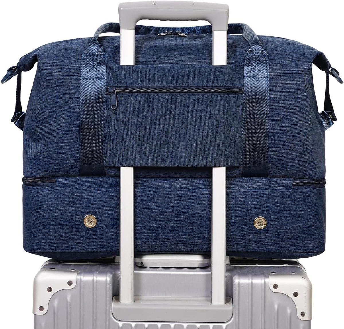 Personal Item Travel Bag, Carry On Weekender Bag for Women | 18x14x8 inches, Frontier Underseat Fit, Shoe Compartment, Weekend Overnight Trips