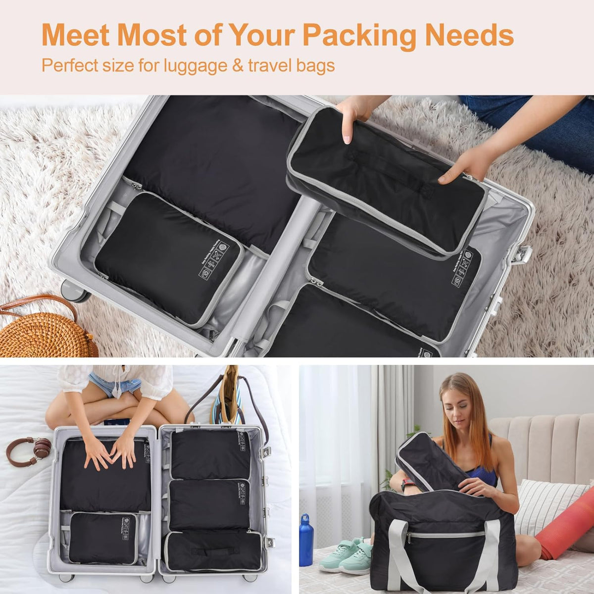 Travel Underwear Organizer Bag, Lightweight Bra Organizer Travel Bag, Bundle