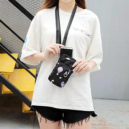 Women Crossbody Cell Phone Purse Case Armband Bag for iPhone 12 13 Mini 14 15 Plus 11 Pro Max Google Pixel 6a 7a 8a 6 7 8 Pro