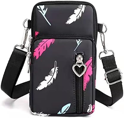 Women Crossbody Cell Phone Purse Case Armband Bag for iPhone 12 13 Mini 14 15 Plus 11 Pro Max Google Pixel 6a 7a 8a 6 7 8 Pro