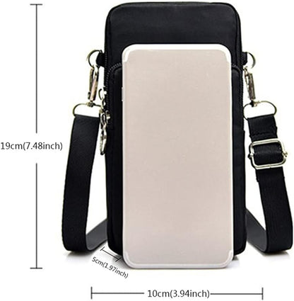 Women Crossbody Cell Phone Purse Case Armband Bag for iPhone 12 13 Mini 14 15 Plus 11 Pro Max Google Pixel 6a 7a 8a 6 7 8 Pro