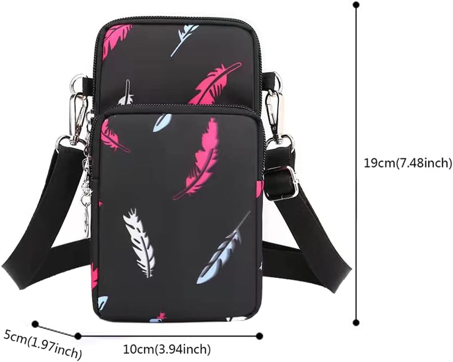 Women Crossbody Cell Phone Purse Case Armband Bag for iPhone 12 13 Mini 14 15 Plus 11 Pro Max Google Pixel 6a 7a 8a 6 7 8 Pro