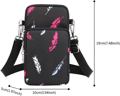 Women Crossbody Cell Phone Purse Case Armband Bag for iPhone 12 13 Mini 14 15 Plus 11 Pro Max Google Pixel 6a 7a 8a 6 7 8 Pro