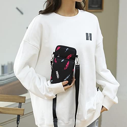 Women Crossbody Cell Phone Purse Case Armband Bag for iPhone 12 13 Mini 14 15 Plus 11 Pro Max Google Pixel 6a 7a 8a 6 7 8 Pro