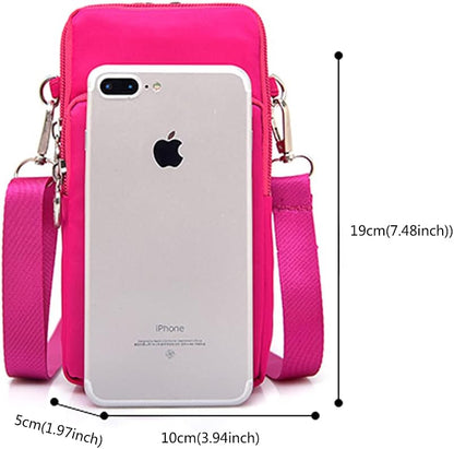 Women Crossbody Cell Phone Purse Case Armband Bag for iPhone 12 13 Mini 14 15 Plus 11 Pro Max Google Pixel 6a 7a 8a 6 7 8 Pro