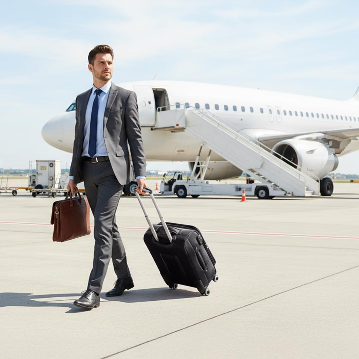 20'' Carry on Luggage,Softside Suitcase w/Combination LOCK,Expandable 15% Luggage w/Double Spinner Wheels,Lightweight Rolling Suitcases for Men/Women（Blue,20in）