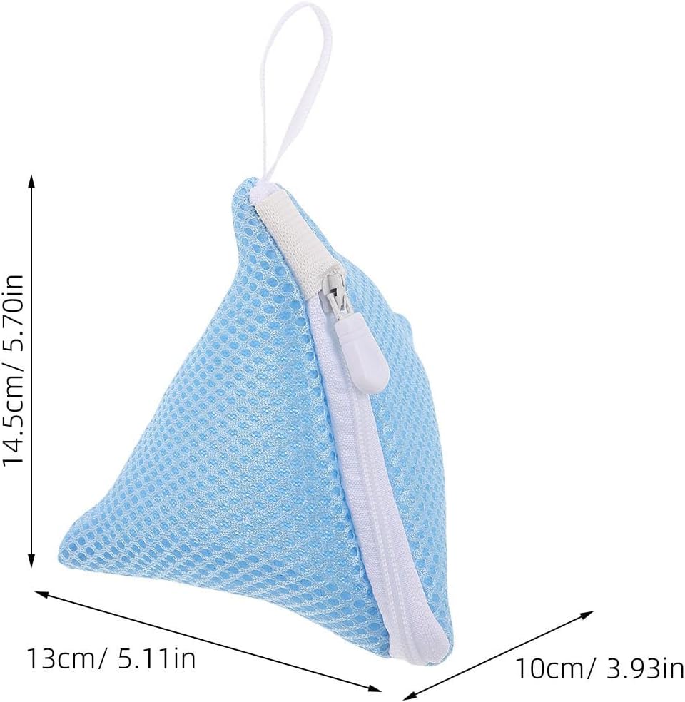 10pcs Mesh Laundry Bags for Washing Machine High Density Polyester Protective Laundry Net Bags for Delicates and Underwear, Zippered Organizer Pouches for Dormitories and Travel