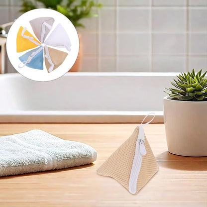 10pcs Mesh Laundry Bags for Washing Machine High Density Polyester Protective Laundry Net Bags for Delicates and Underwear, Zippered Organizer Pouches for Dormitories and Travel