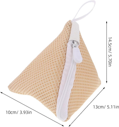 10pcs Mesh Laundry Bags for Washing Machine High Density Polyester Protective Laundry Net Bags for Delicates and Underwear, Zippered Organizer Pouches for Dormitories and Travel