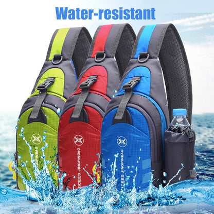 Chest Crossbody Sling Backpack Bag Travel Bike Gym Daypack for Women Men