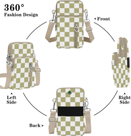 Small Crossbody Bags for Women Travel Pouch Shoulder Bag Cell Phone Purse with Adjustable Strap