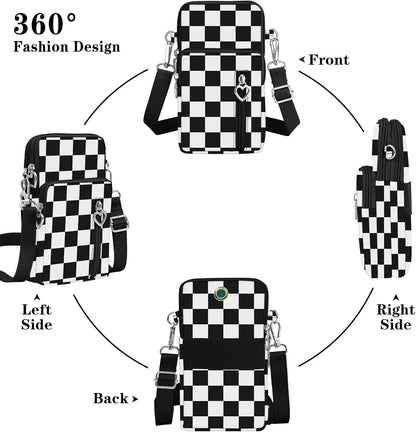 Small Crossbody Bags for Women Travel Pouch Shoulder Bag Cell Phone Purse with Adjustable Strap