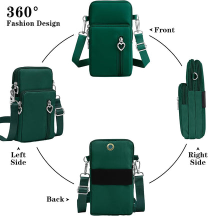 Small Crossbody Bags for Women Travel Pouch Shoulder Bag Cell Phone Purse with Adjustable Strap