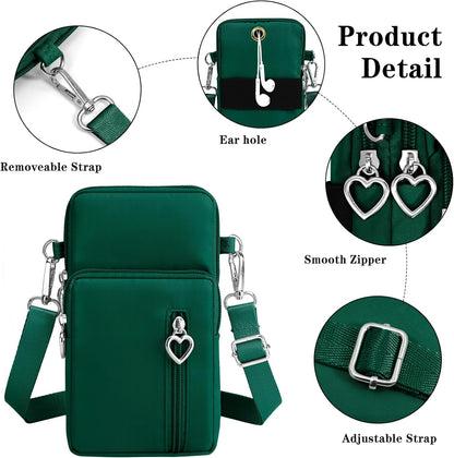 Small Crossbody Bags for Women Travel Pouch Shoulder Bag Cell Phone Purse with Adjustable Strap
