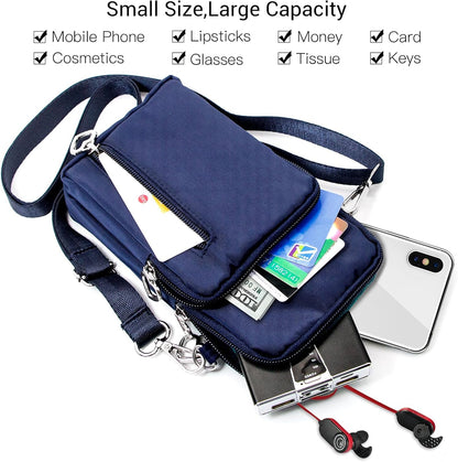 Small Crossbody Bags for Women Travel Pouch Shoulder Bag Cell Phone Purse with Adjustable Strap