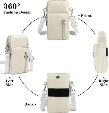 Small Crossbody Bags for Women Travel Pouch Shoulder Bag Cell Phone Purse with Adjustable Strap