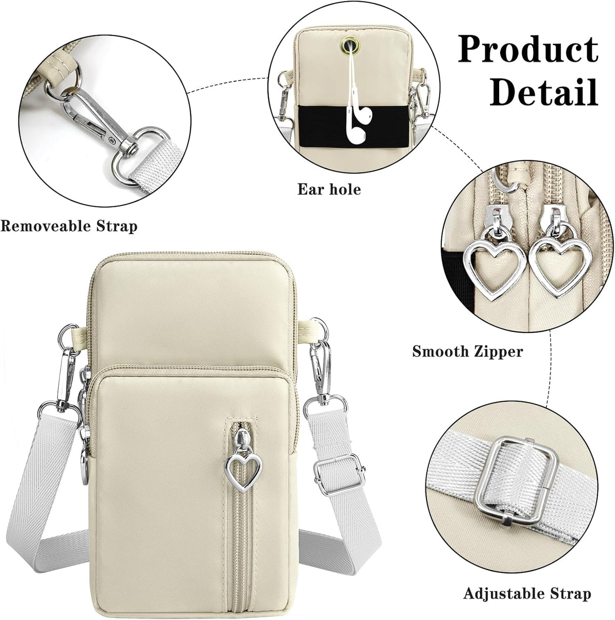 Small Crossbody Bags for Women Travel Pouch Shoulder Bag Cell Phone Purse with Adjustable Strap