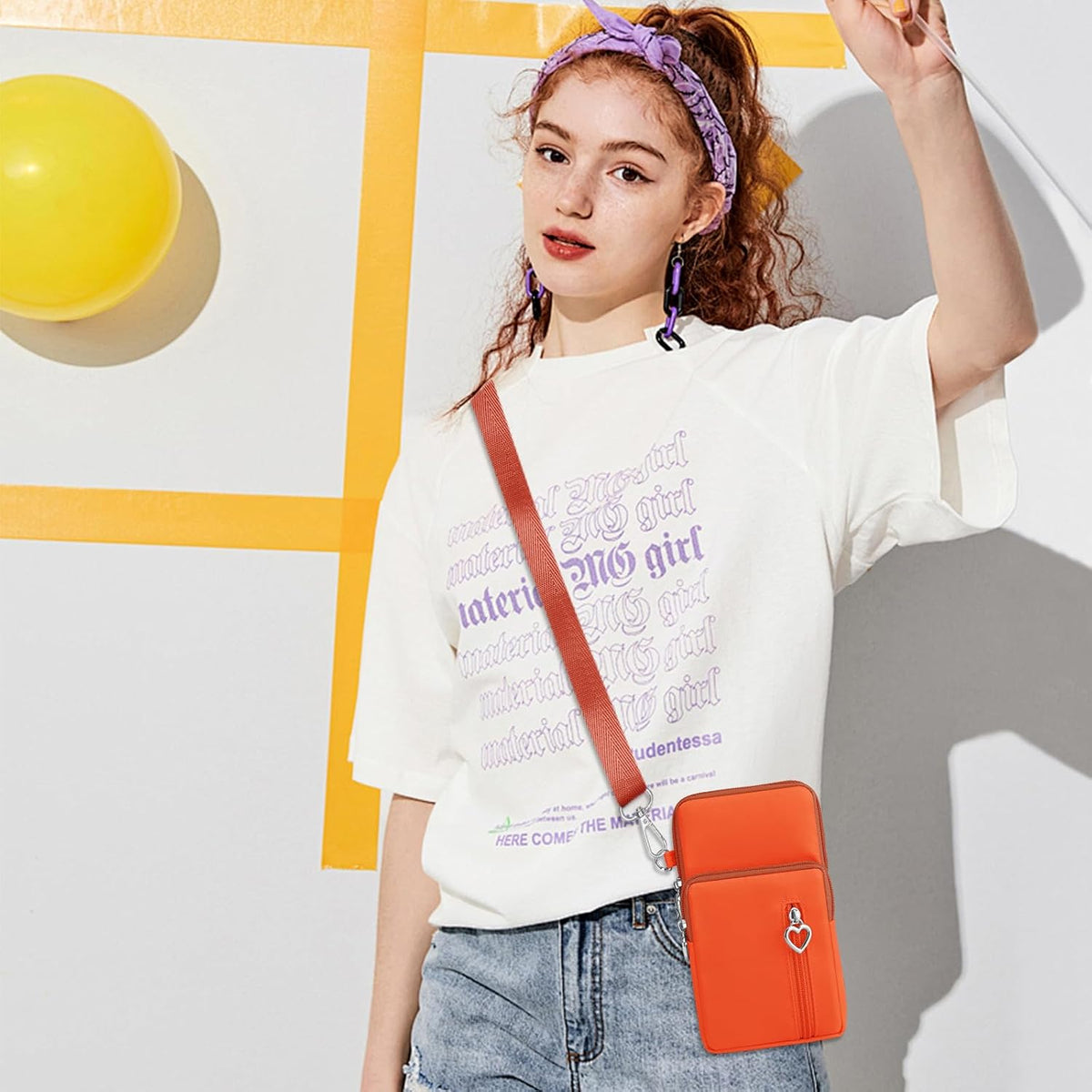 Small Crossbody Bags for Women Travel Pouch Shoulder Bag Cell Phone Purse with Adjustable Strap