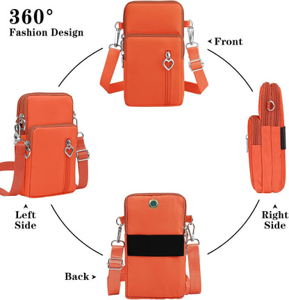 Small Crossbody Bags for Women Travel Pouch Shoulder Bag Cell Phone Purse with Adjustable Strap