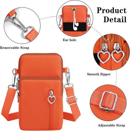 Small Crossbody Bags for Women Travel Pouch Shoulder Bag Cell Phone Purse with Adjustable Strap
