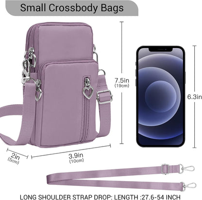 Small Crossbody Bags for Women Travel Pouch Shoulder Bag Cell Phone Purse with Adjustable Strap
