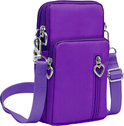 Small Crossbody Bags for Women Travel Pouch Shoulder Bag Cell Phone Purse with Adjustable Strap