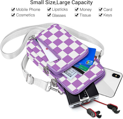 Small Crossbody Bags for Women Travel Pouch Shoulder Bag Cell Phone Purse with Adjustable Strap