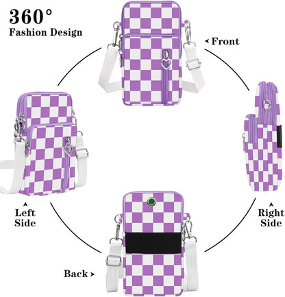 Small Crossbody Bags for Women Travel Pouch Shoulder Bag Cell Phone Purse with Adjustable Strap