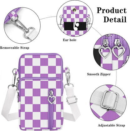 Small Crossbody Bags for Women Travel Pouch Shoulder Bag Cell Phone Purse with Adjustable Strap