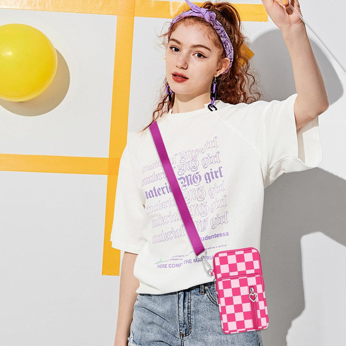 Small Crossbody Bags for Women Travel Pouch Shoulder Bag Cell Phone Purse with Adjustable Strap