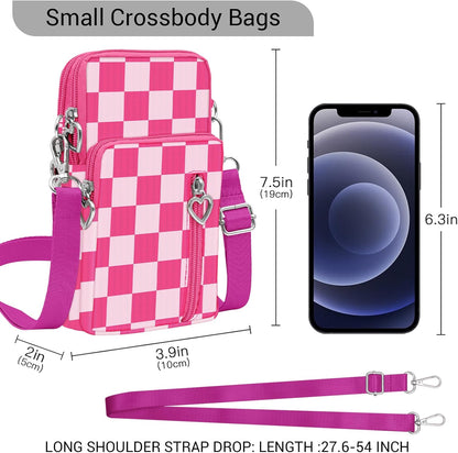 Small Crossbody Bags for Women Travel Pouch Shoulder Bag Cell Phone Purse with Adjustable Strap