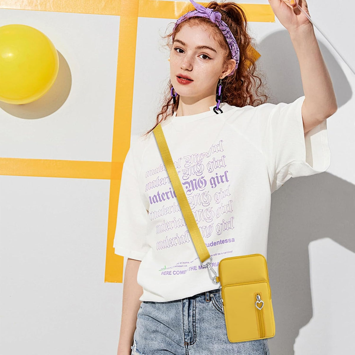 Small Crossbody Bags for Women Travel Pouch Shoulder Bag Cell Phone Purse with Adjustable Strap