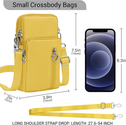 Small Crossbody Bags for Women Travel Pouch Shoulder Bag Cell Phone Purse with Adjustable Strap
