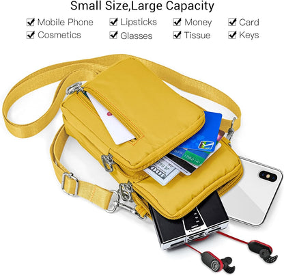 Small Crossbody Bags for Women Travel Pouch Shoulder Bag Cell Phone Purse with Adjustable Strap