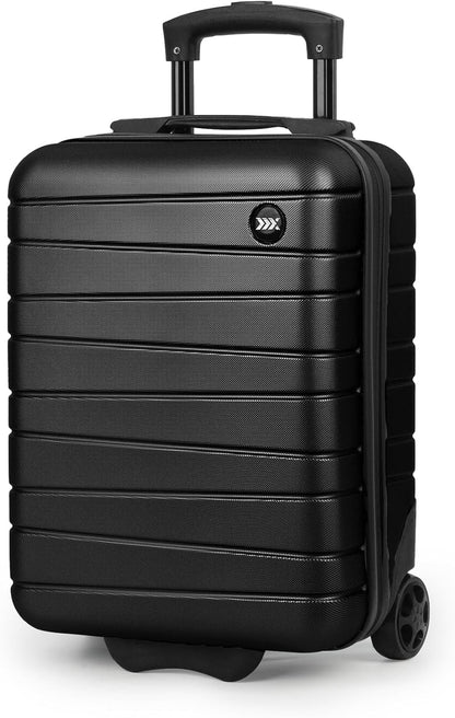 Luggage Sets 2 Piece（16in/30in）ABS Hard Shell Suitcase with Spinner Wheels and NO LOCK,Scratch-Resistant Surface,Lightweight Durable Rolling Suitcase for Men/Women（Rose Gold,16in/30in)