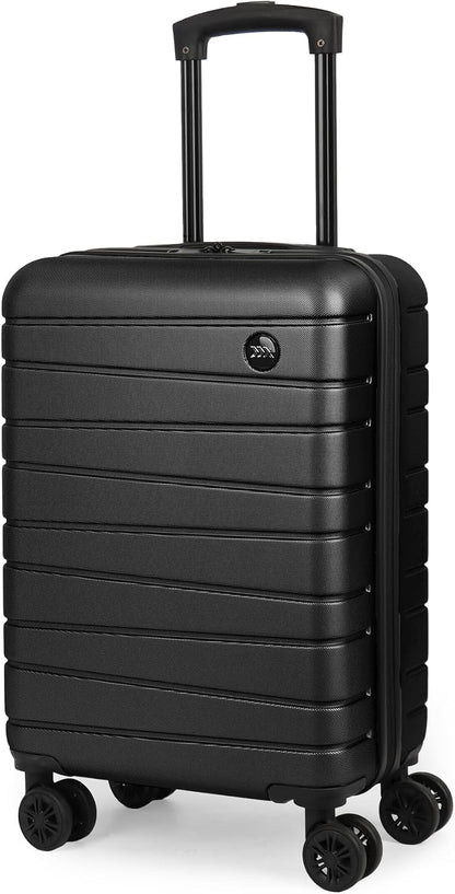 Luggage Sets 2 Piece（16in/30in）ABS Hard Shell Suitcase with Spinner Wheels and NO LOCK,Scratch-Resistant Surface,Lightweight Durable Rolling Suitcase for Men/Women（Rose Gold,16in/30in)